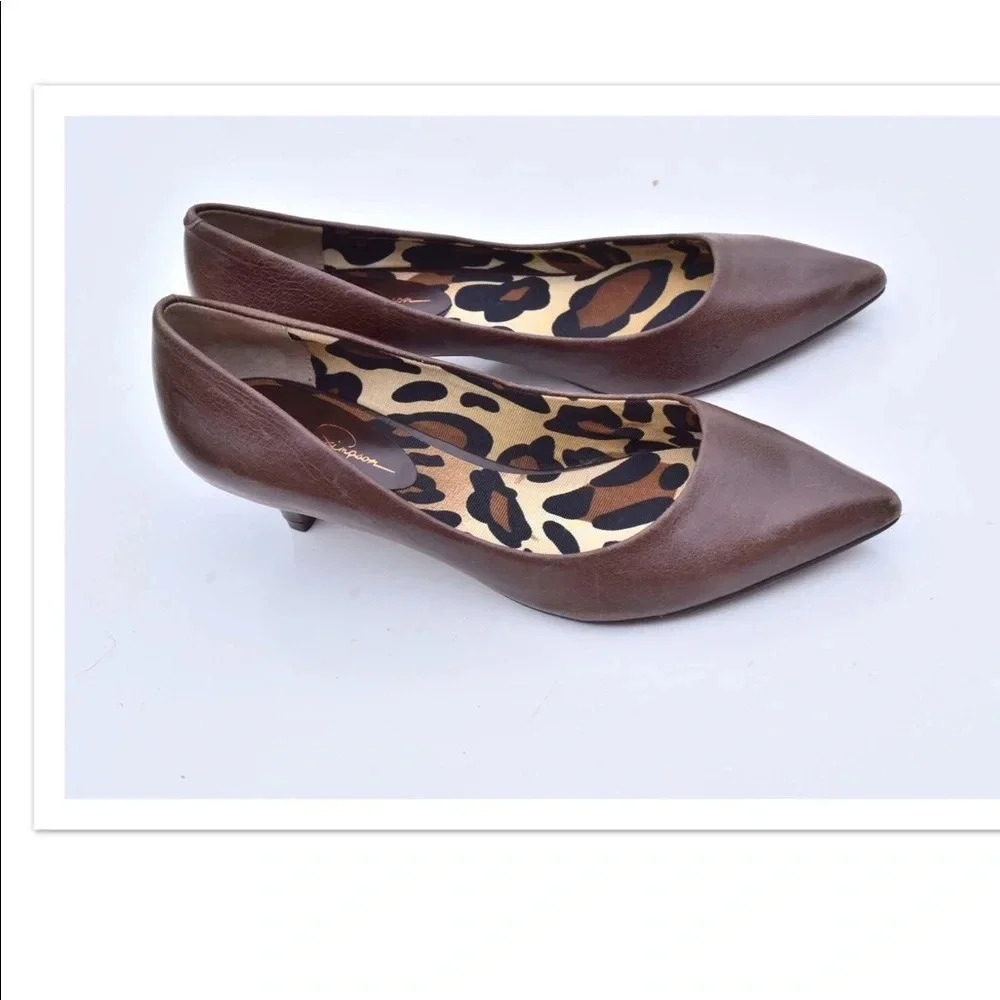 Jessica Simpson low heels